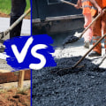 The Differences Between Asphalt Paving and Concrete Paving